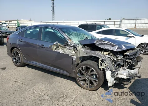2021 Honda Civic Sport z USA, uszkodzony, nr VIN 19XFC2F86ME202994